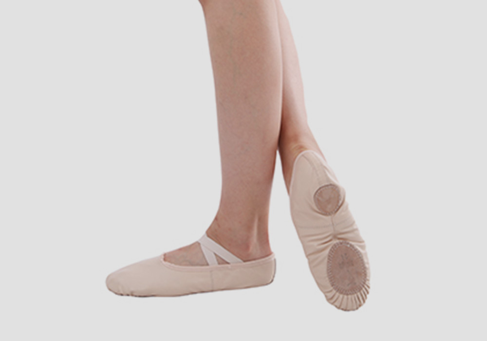 PINK LEATHER BALLET SHOES - CHILD – Dancing With Maree – Dance Studio ...